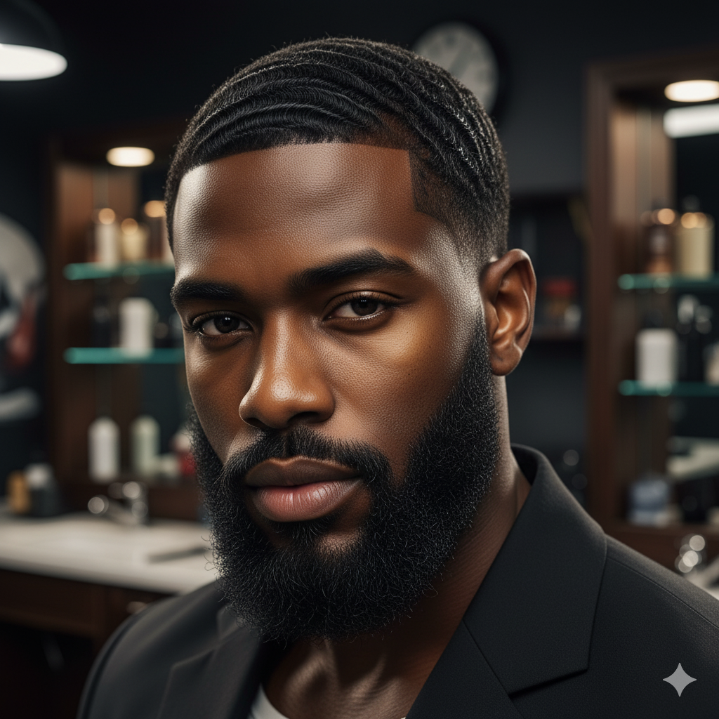 Beard (Top Black Male Grooming Trend 2026)