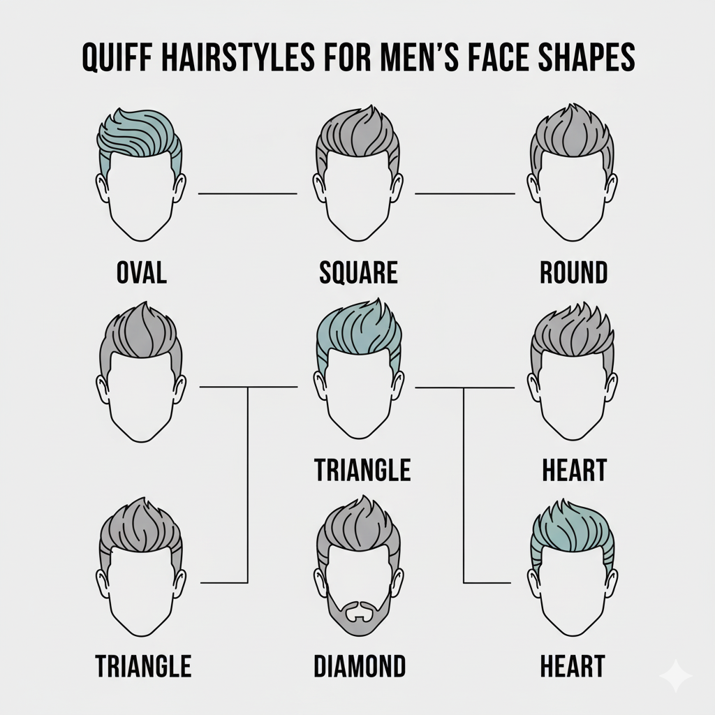 Best Face Shapes for the Quiff