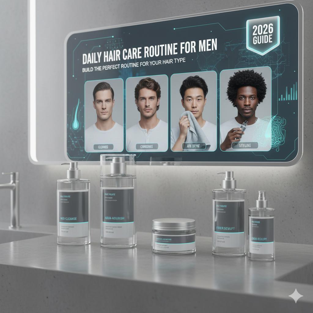 Daily Hair Care Routine for Men 2026