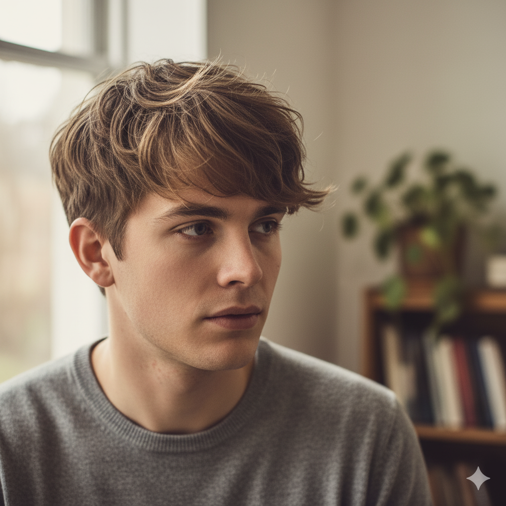 Messy Fringe Haircut