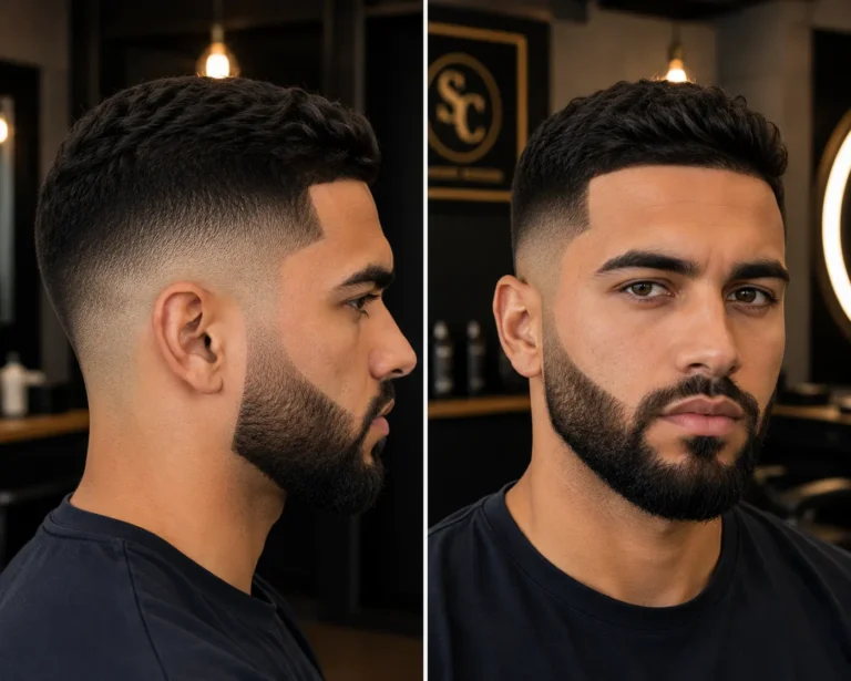 Mid Fade with Beard