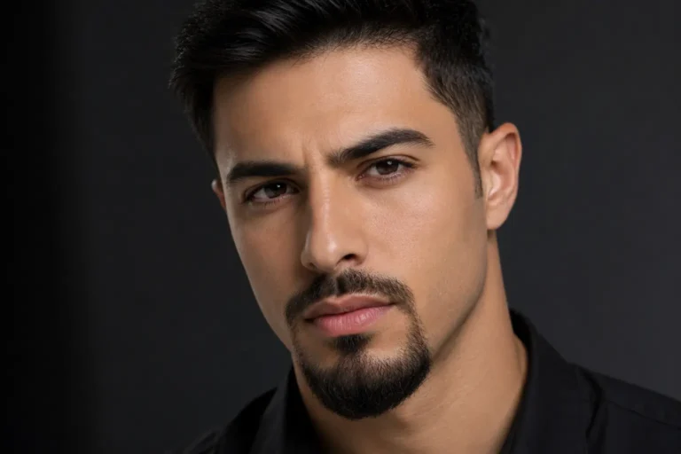 Modern goatee beard style