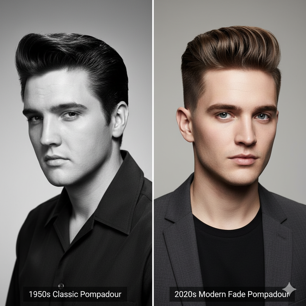 Origins of the Pompadour Hairstyle