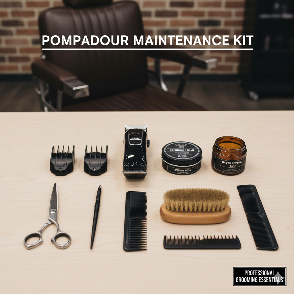 Pompadour Haircut Maintenance Tips