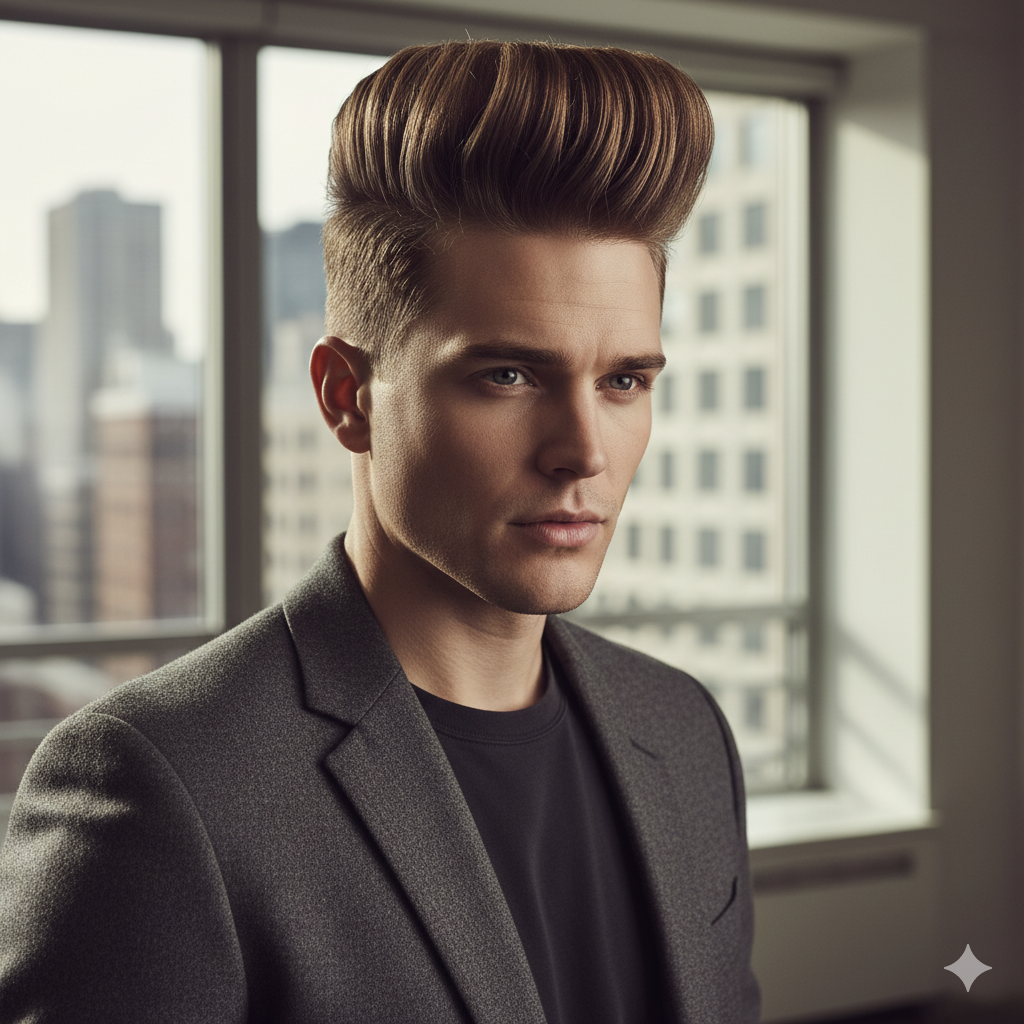 Pompadour Haircuts for Men