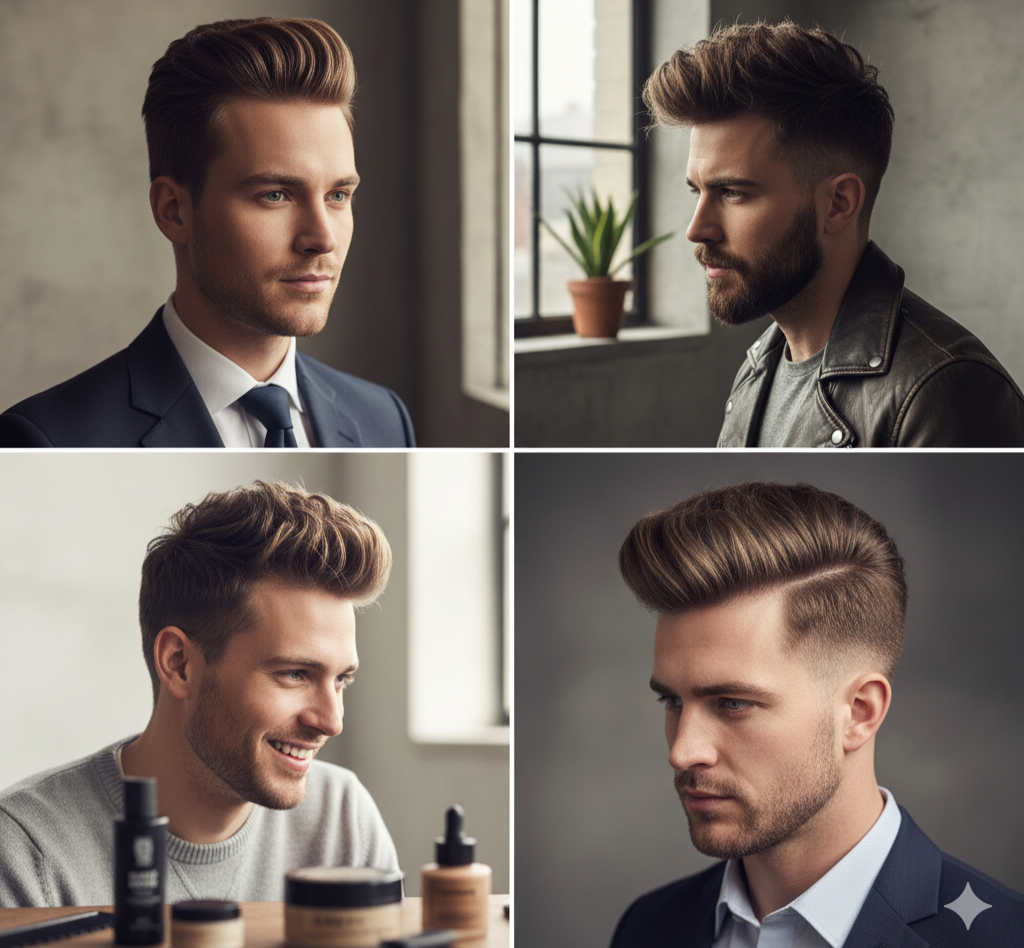 Quiff Haircuts for Men