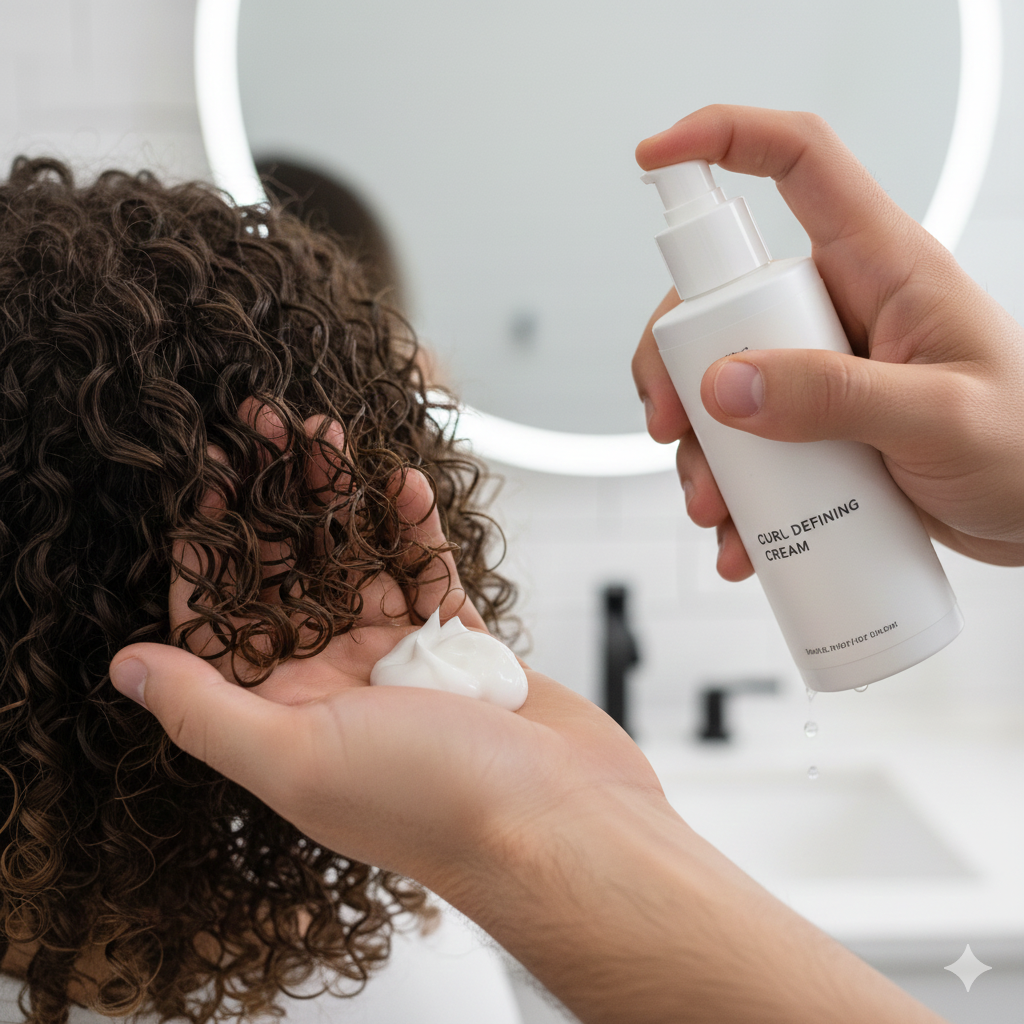 Routine for Curly Hair