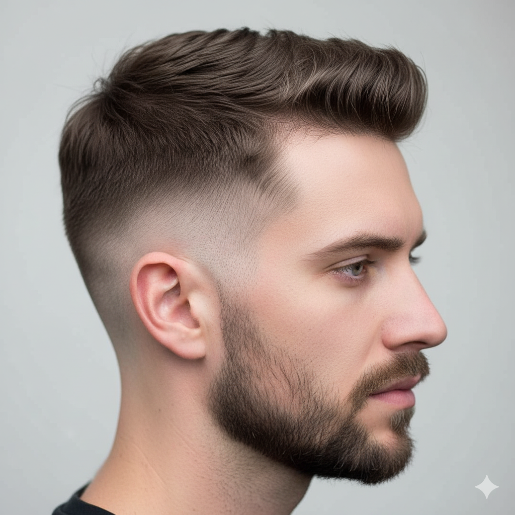 drop fade haircut