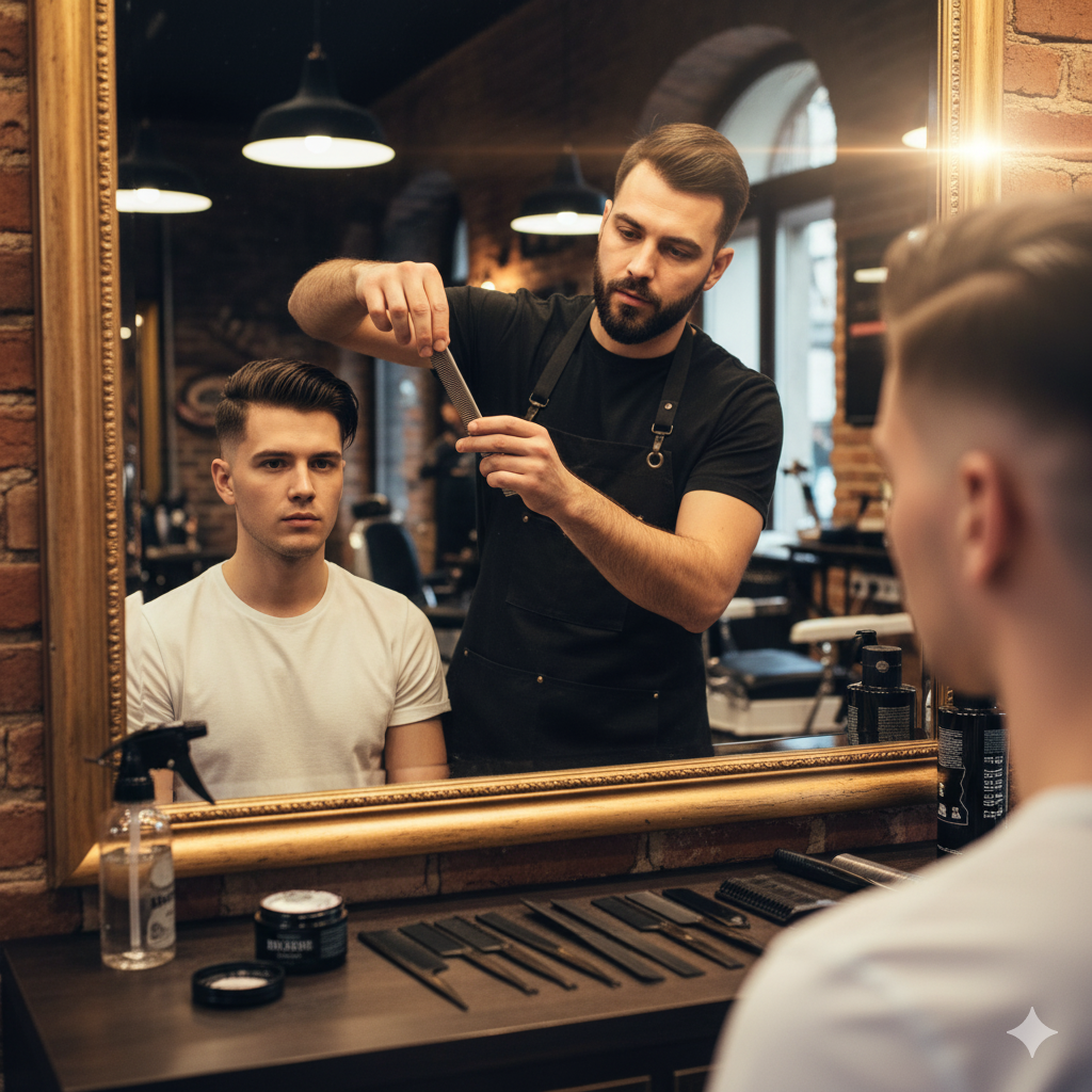 hairstyles essential styling, essential styling guide, styling guide men, open making adjustments.