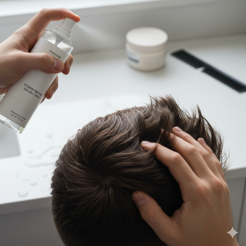 modern grooming setup.