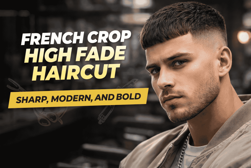 French Crop High Fade Haircut