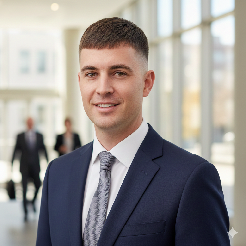 French Crop Taper Fade Haircut.