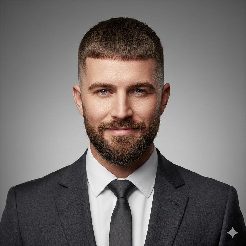 French crop tapede haircut