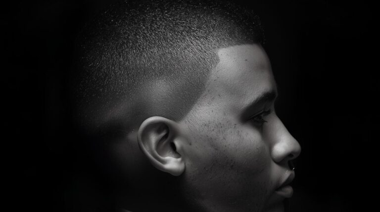 Ultra-sharp skin fade French crop haircut