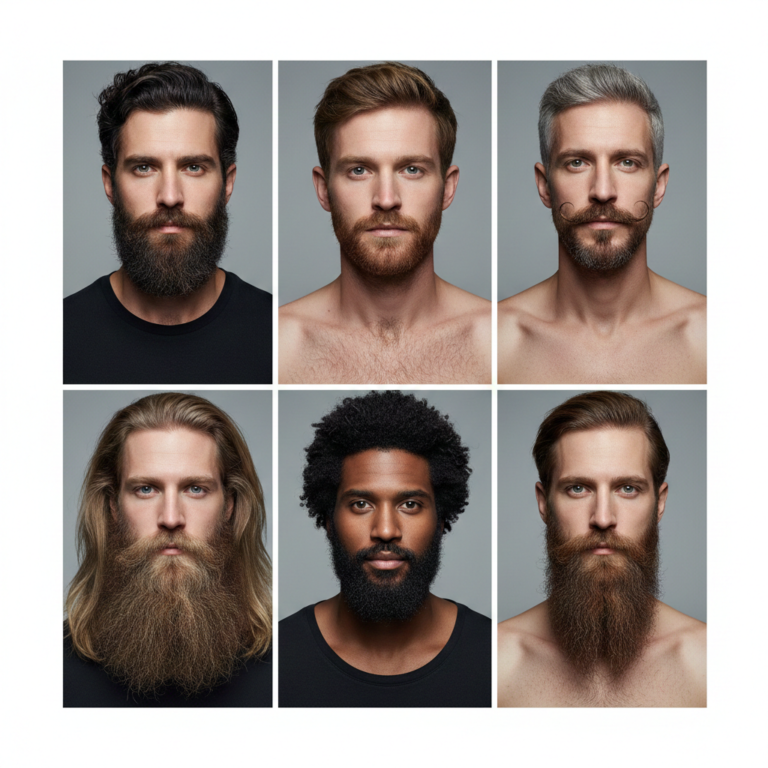 Best Beard Styles for Thin Faces.
