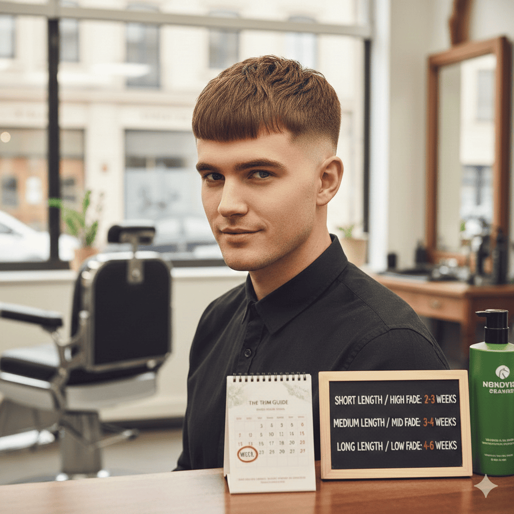 How Often to Trim a French Crop (Exact Schedule by Fade & Length.