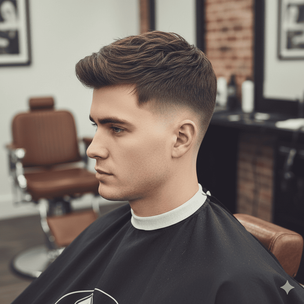 Skin Fade French Crop.