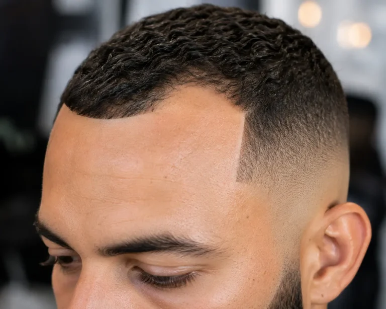 Skin Fade with Line Up