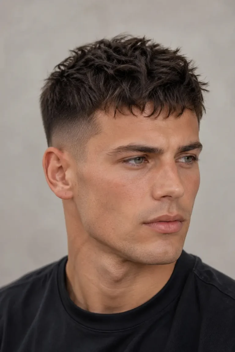 Best haircuts for round face men