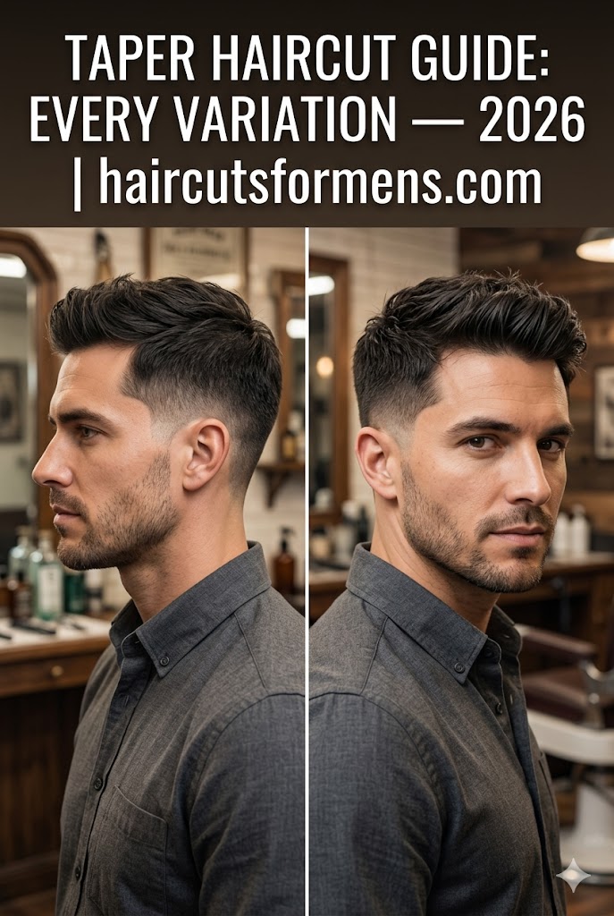 every taper haircut variation for men in 2026