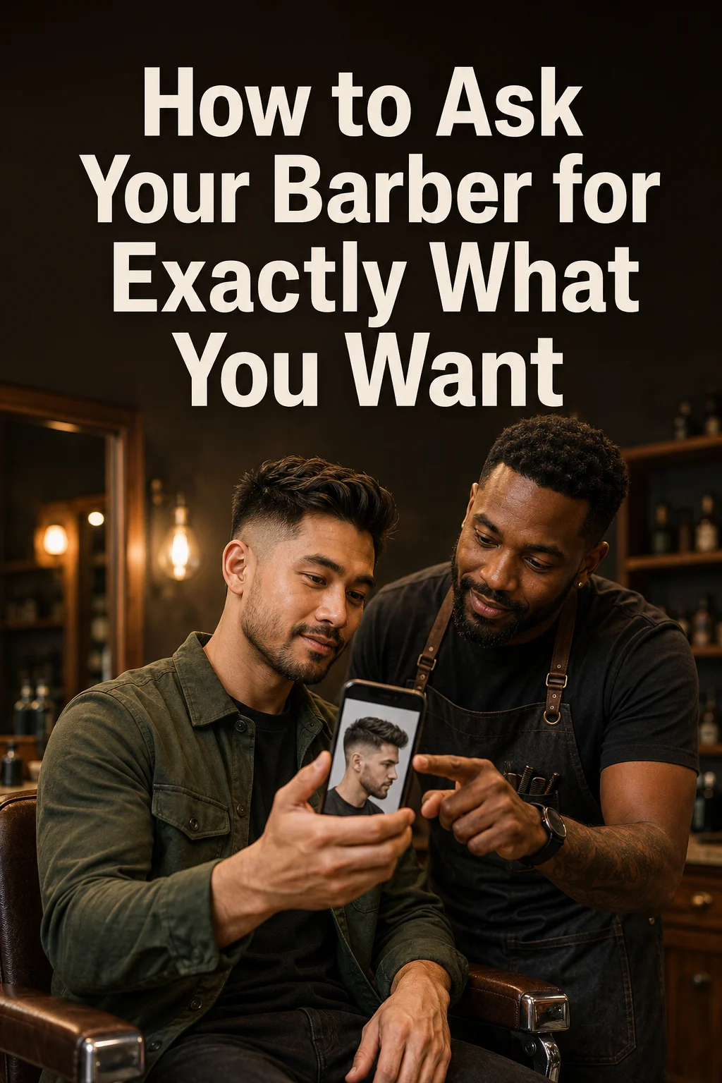 How to Ask Your Barber for Exactly What You Want (Complete Guide)