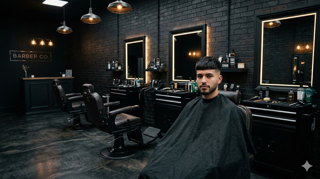 Man with a longer Edgar cut