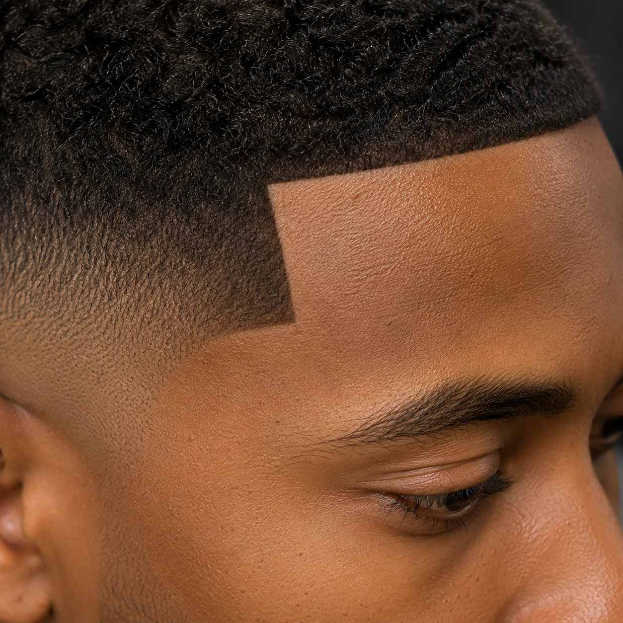 Line Up Black Men Hairstyles for Short Hair