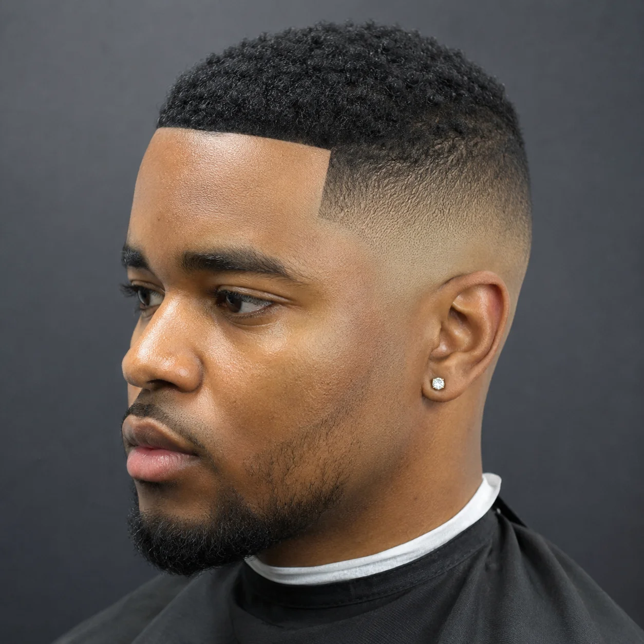 Skin Fade Black Men Hairstyles for Short Hair
