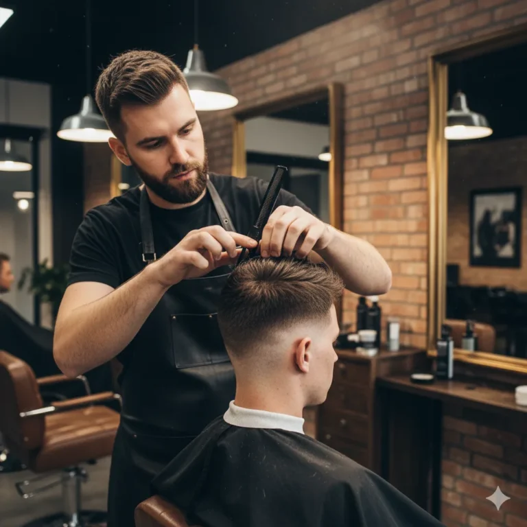 Textured crop haircut variations