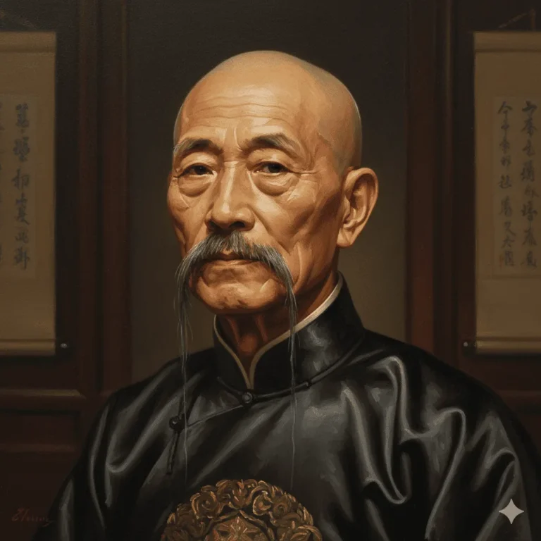 Classic Fu Manchu mustache