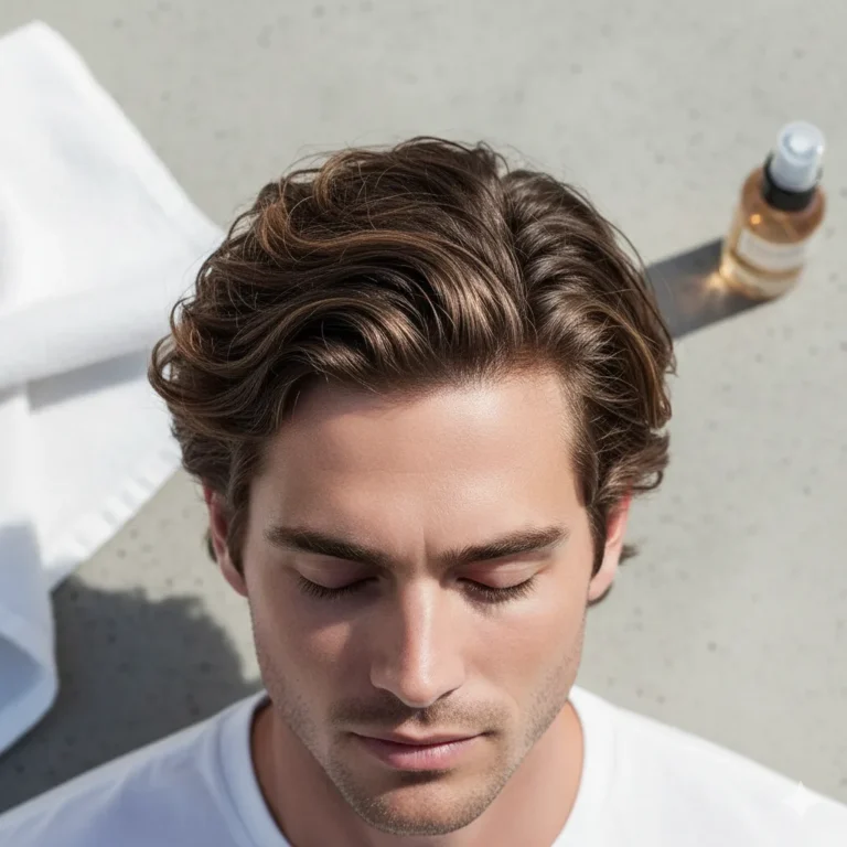 Wavy hair