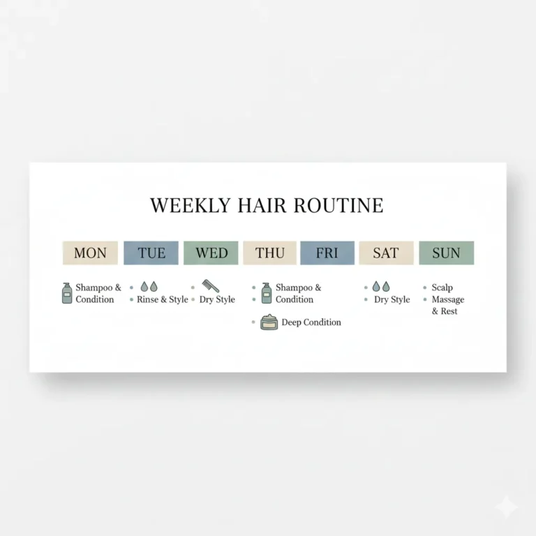 Weekly Hair Routine