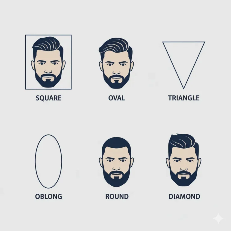 best short beard on face shape